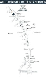 Solitaire Location Map