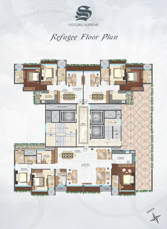 Refuge Floor Plan